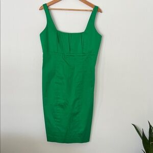 Calvin Klein Elegant Green Sleeveless Dress